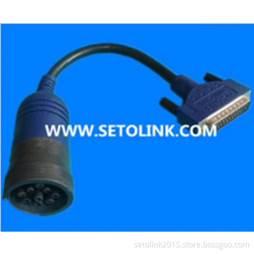 J1939 DEUTSCH connector to DB25 pin OBDII auto diagnostic cable